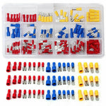 Assortimento di 120 capicorda preisolati in 18 formati differenti