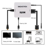 Convertitore da VGA + audio a HDMI 1080p K619
