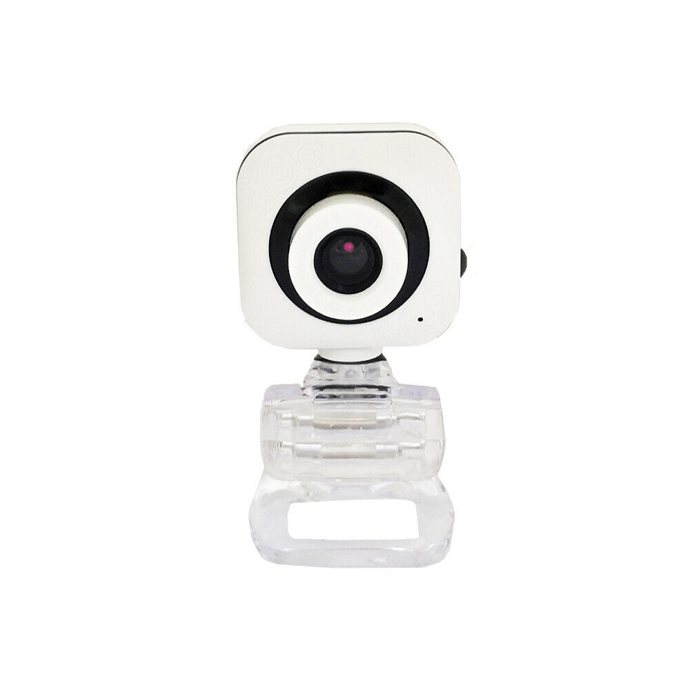 Webcam con microfono PC USB 2.0 Plug&Play - Bianca
