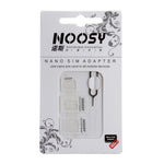 Adattatore Nano SIM/micro-SIM/SIM standard - Bianco