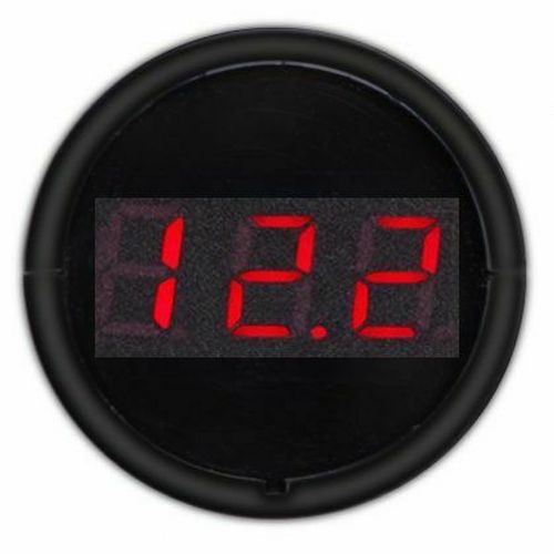 Voltmetro presa accendisigari 12-24V - Display rosso