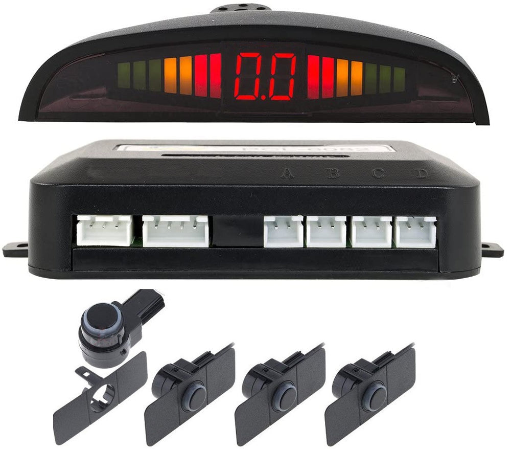 Kit 4 sensori di parcheggio con display