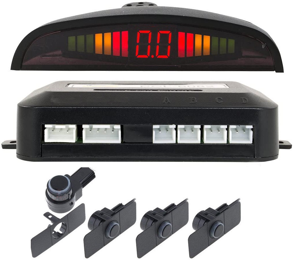 Kit 4 sensori di parcheggio con display