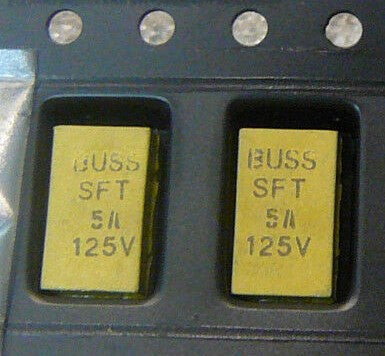 Fusibile SMD 1A 125V TR2/SFT-1 confezione 10 pezzi