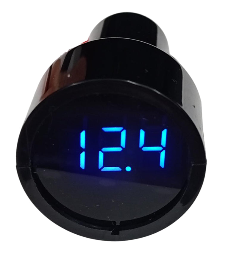 Voltmetro presa accendisigari 12-24V - Display blu T626