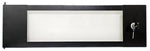 Porta in vetro temperato da 3 mm con serratura per armadio rack da 4U E6050