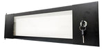 Porta in vetro temperato da 3 mm con serratura per armadio rack da 4U E6050