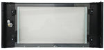 Porta in vetro temperato da 3 mm con serratura per armadio rack da 6U E6040