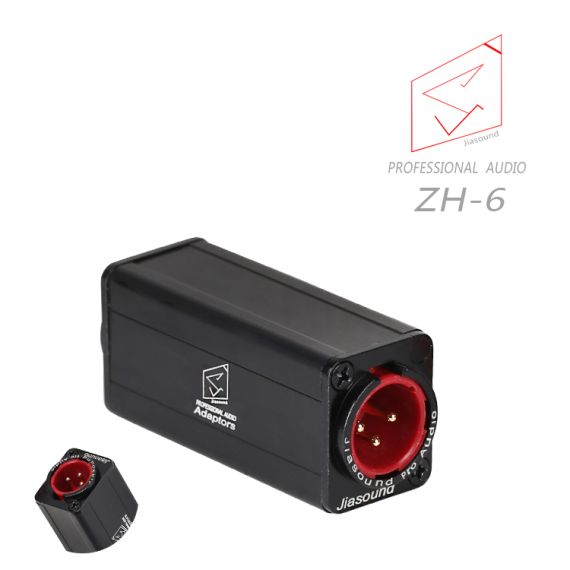 Adattatore Accoppiatore XLR 3 poli maschio - XLR 3 poli maschio